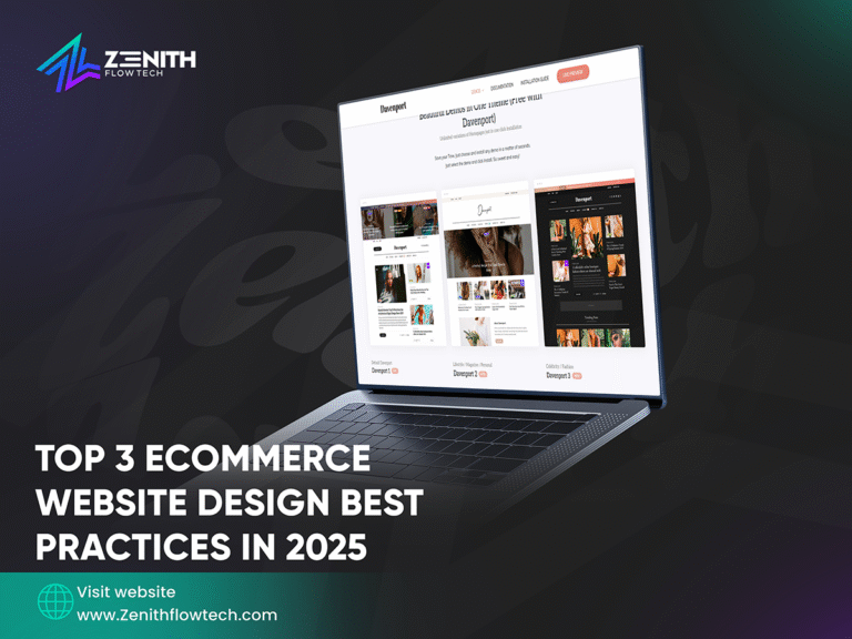 Top Ecommerce Web Design Trends for 2025
