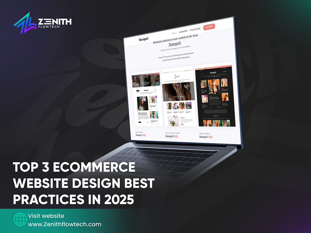 Top Ecommerce Web Design Trends for 2025
